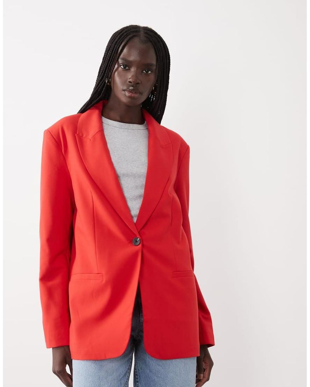 ASOS Red Tailo Relaxed Blazer