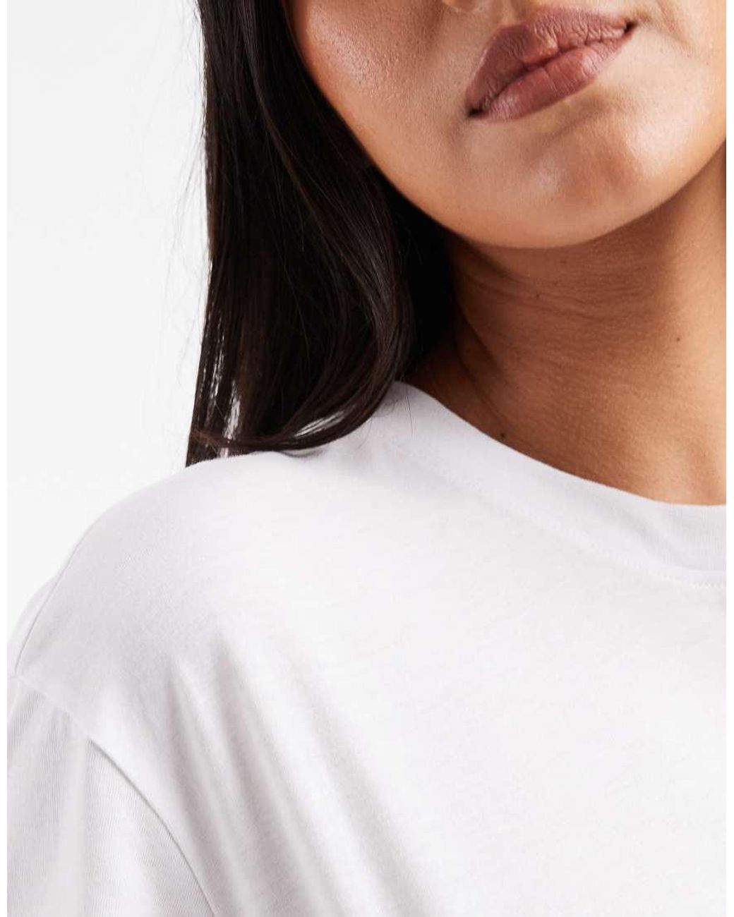 New Look White Boxy Tee