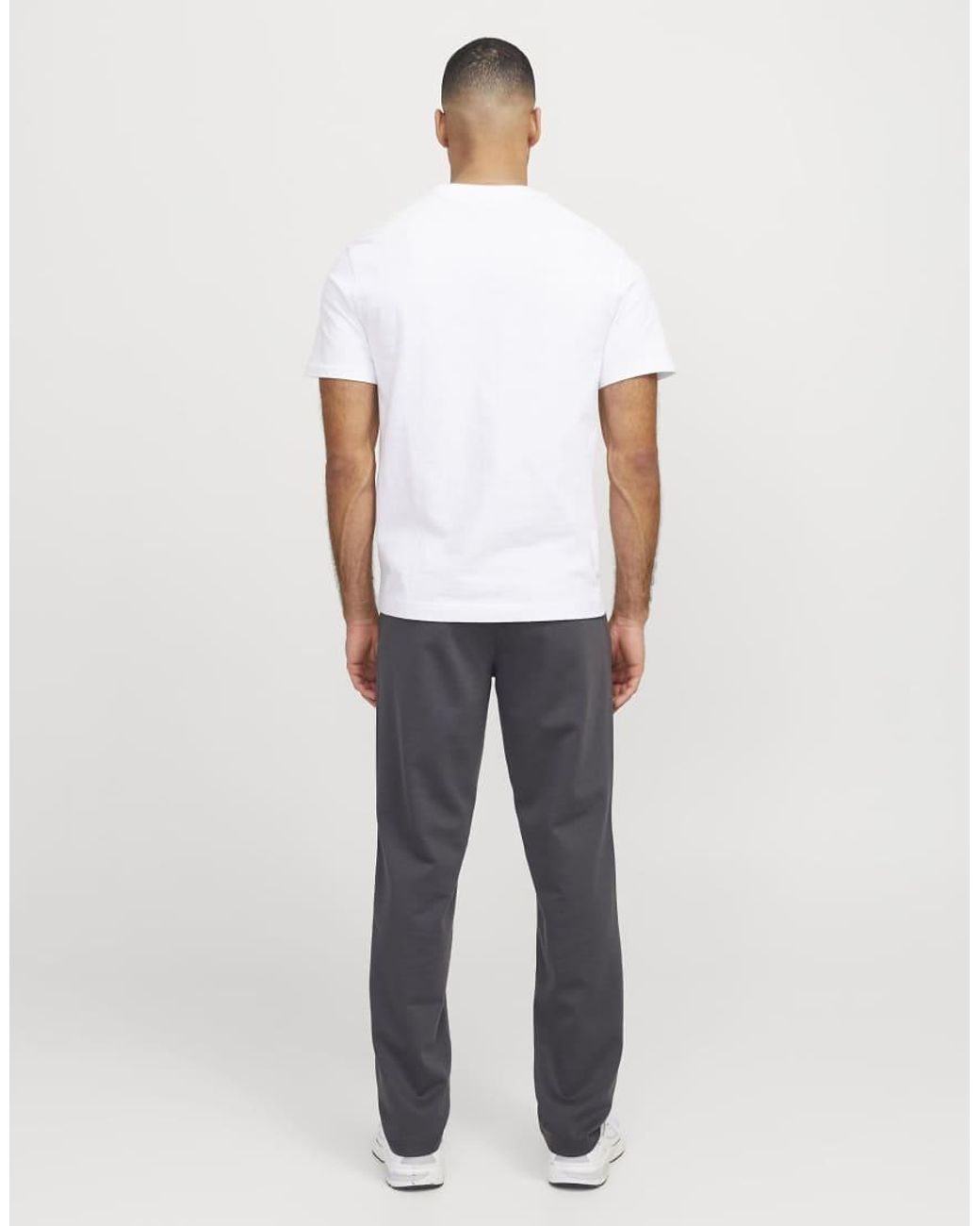 Jack & Jones White Chino Trousers for men