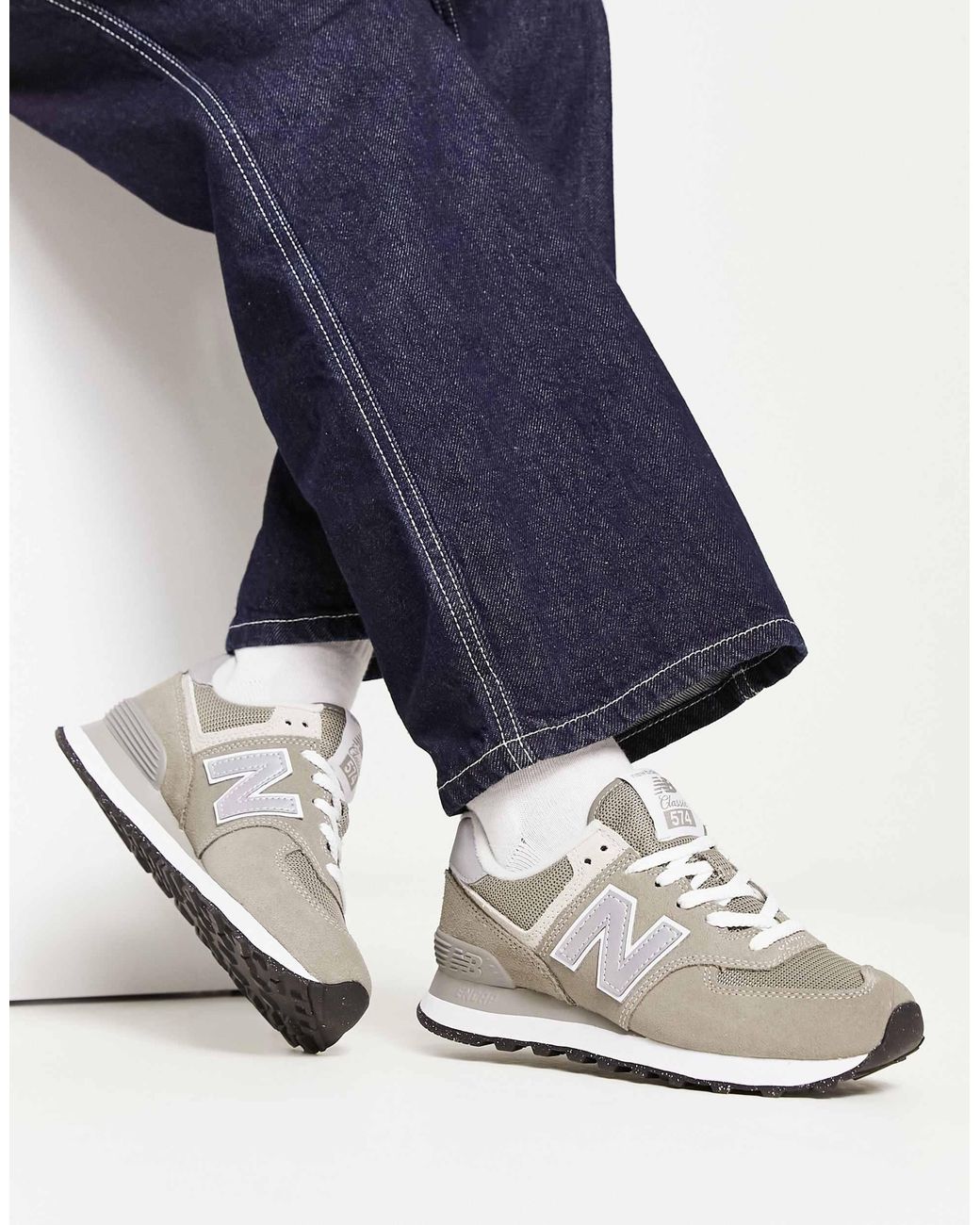 New Balance Gray – 574 – e sneaker