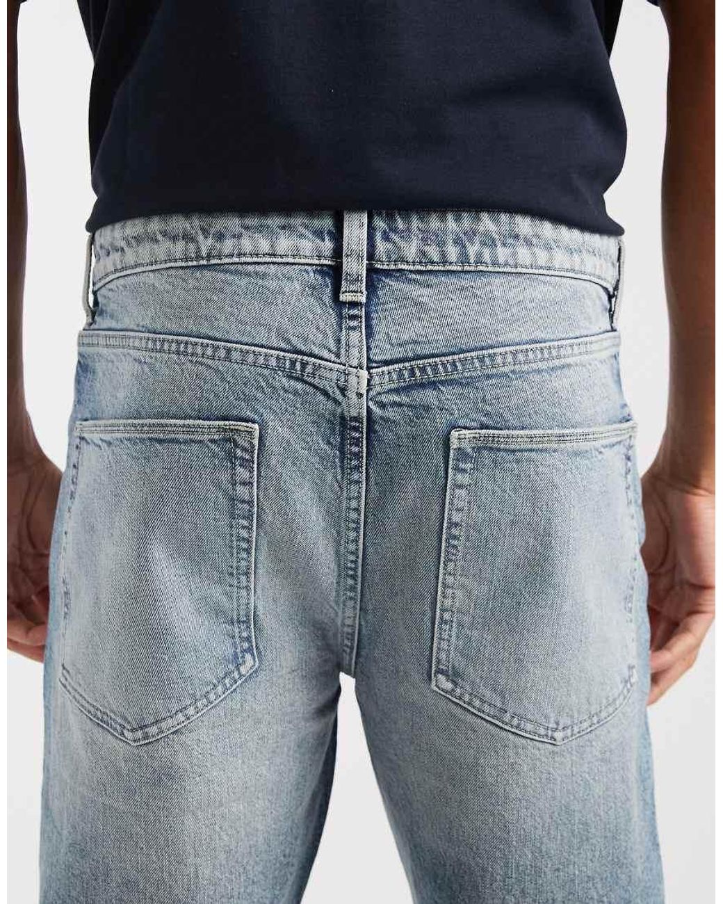 ASOS Blue Flared Jeans for men