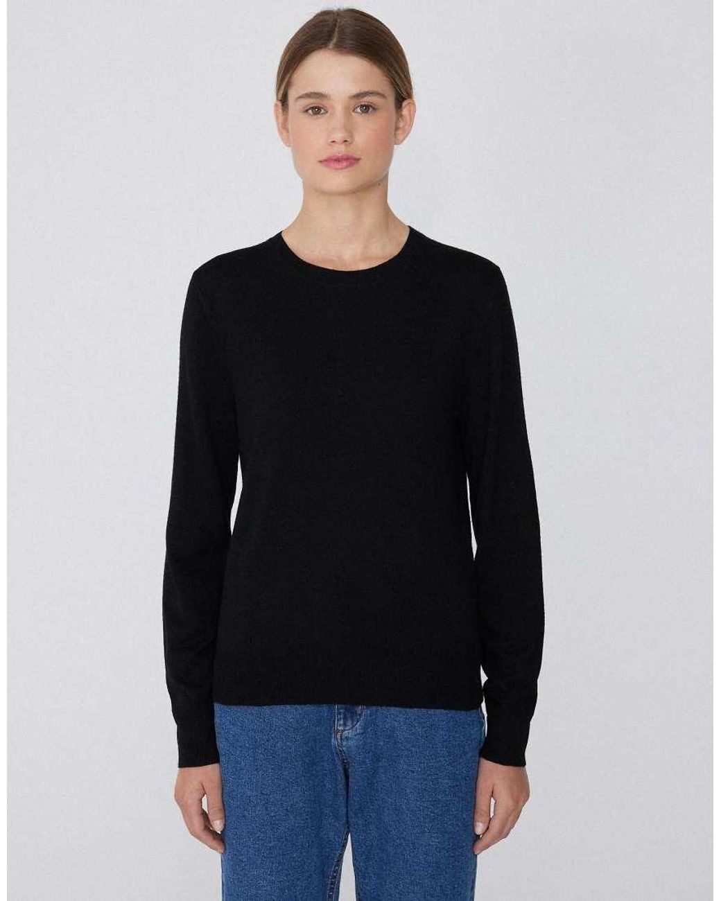 Tezenis Blue Long Sleeve Round-Neck Heavy Sweater
