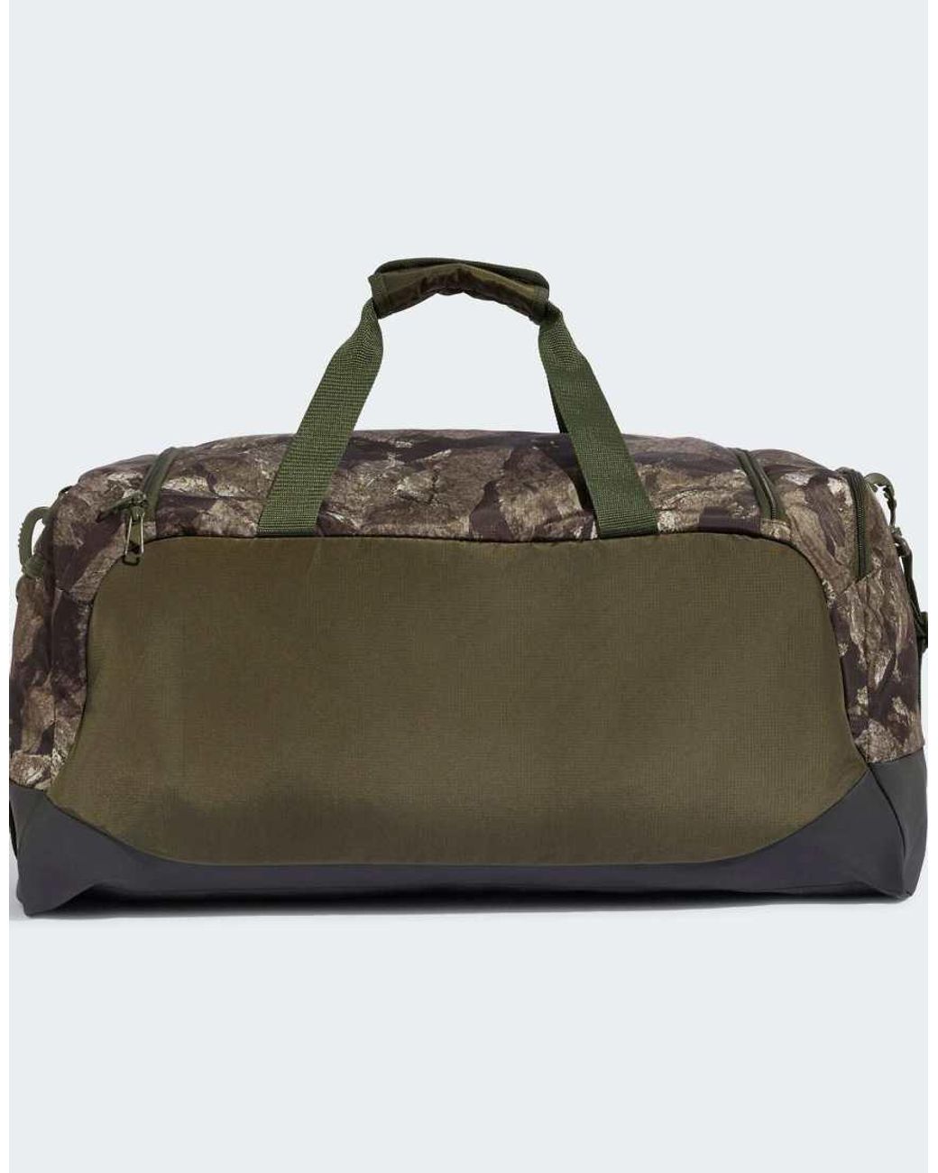 Adidas Originals Green Training Defender Graphic Duffle Bag Medium