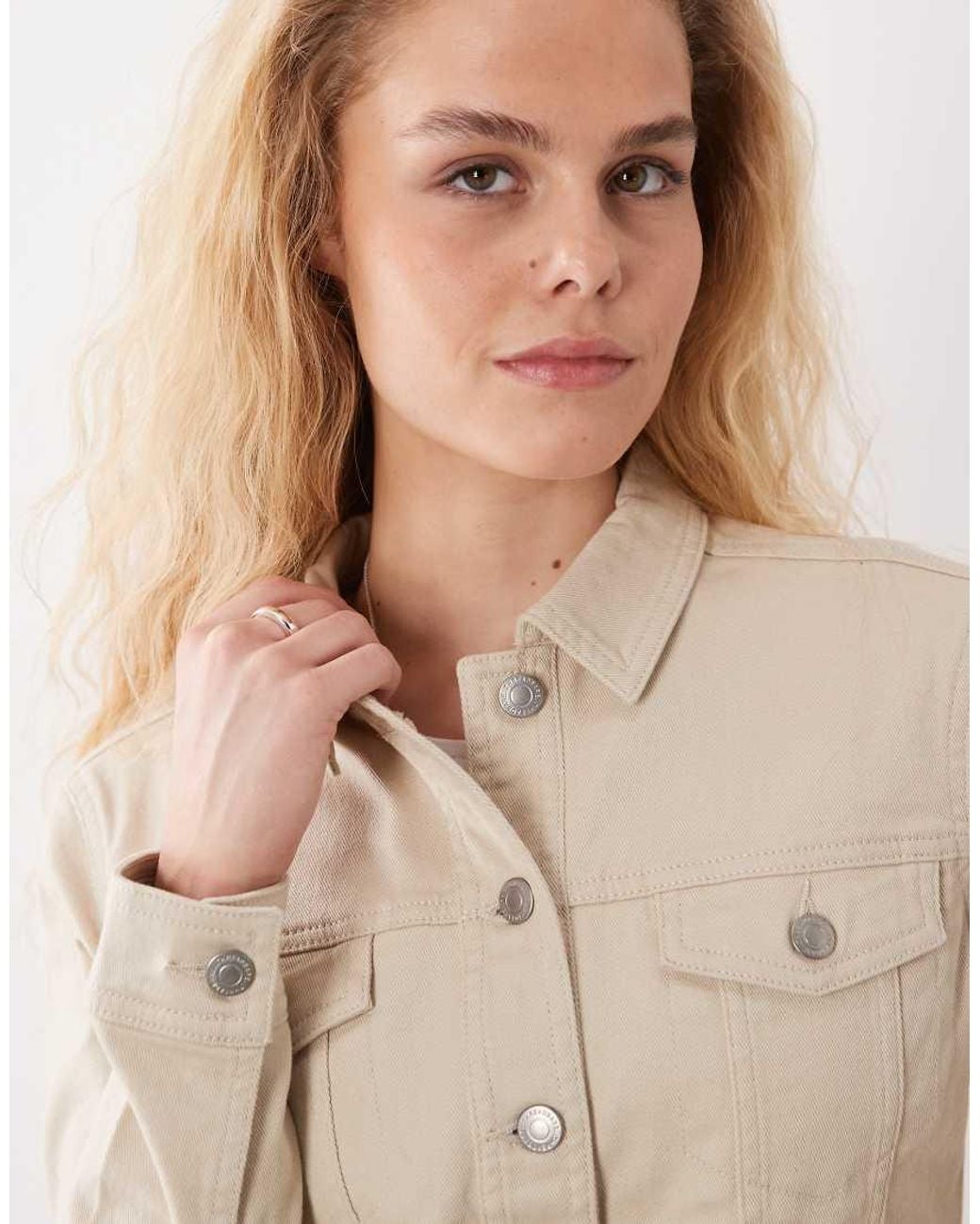 Threadbare Natural Denim Jacket