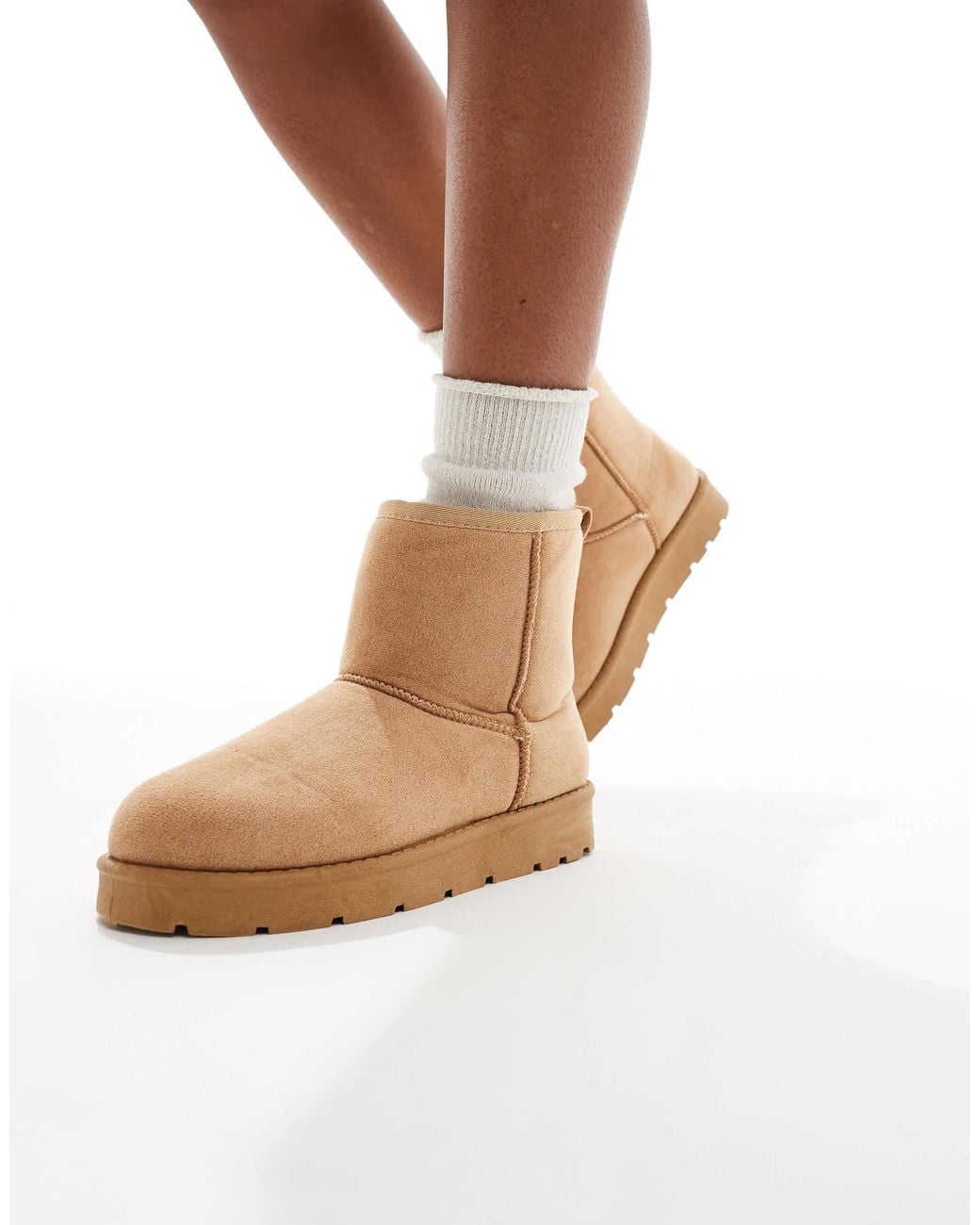 SEQWL Natural – bequeme stiefeletten