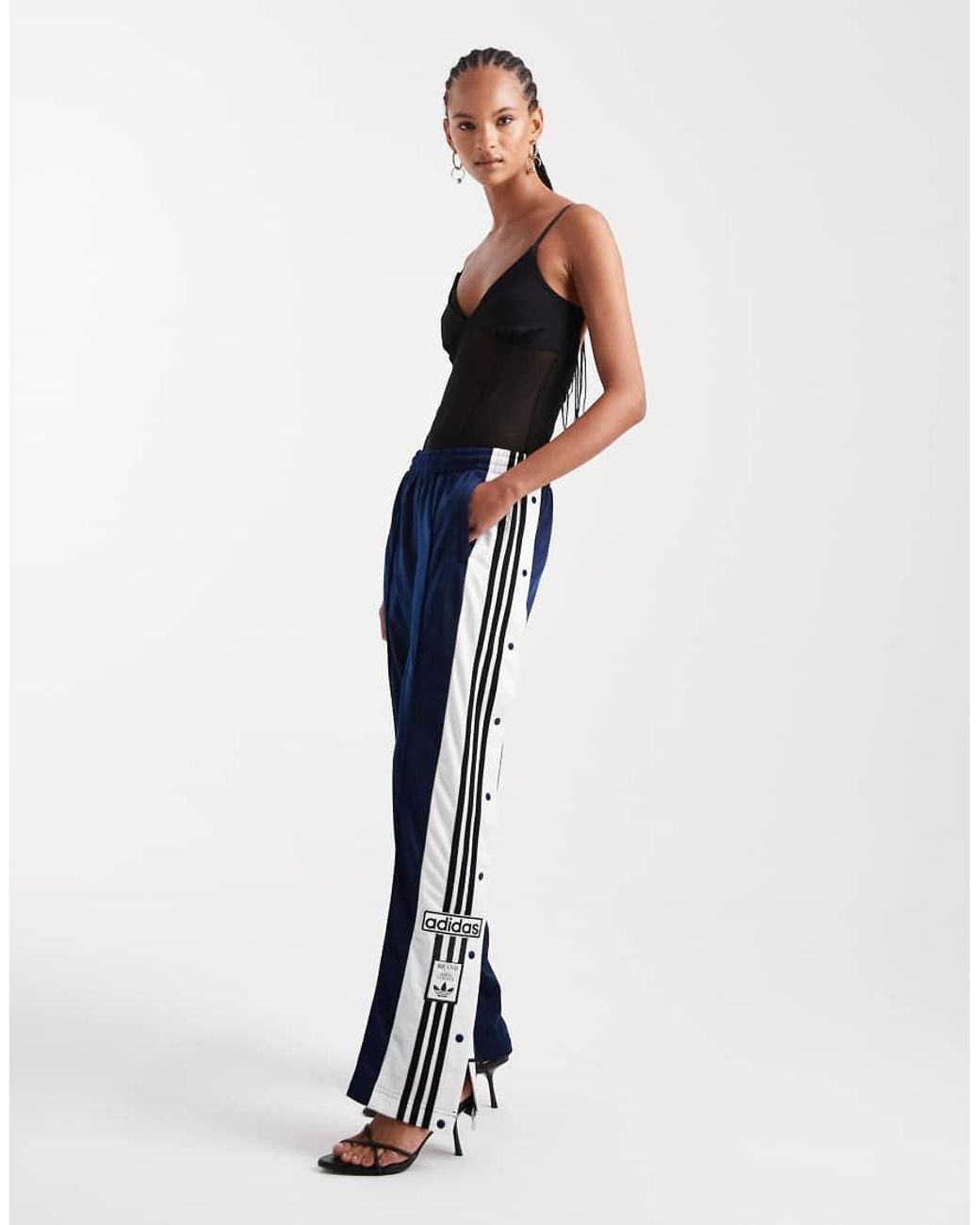 ASOS Blue Sheer Mesh Mix Panel Detail Bodysuit