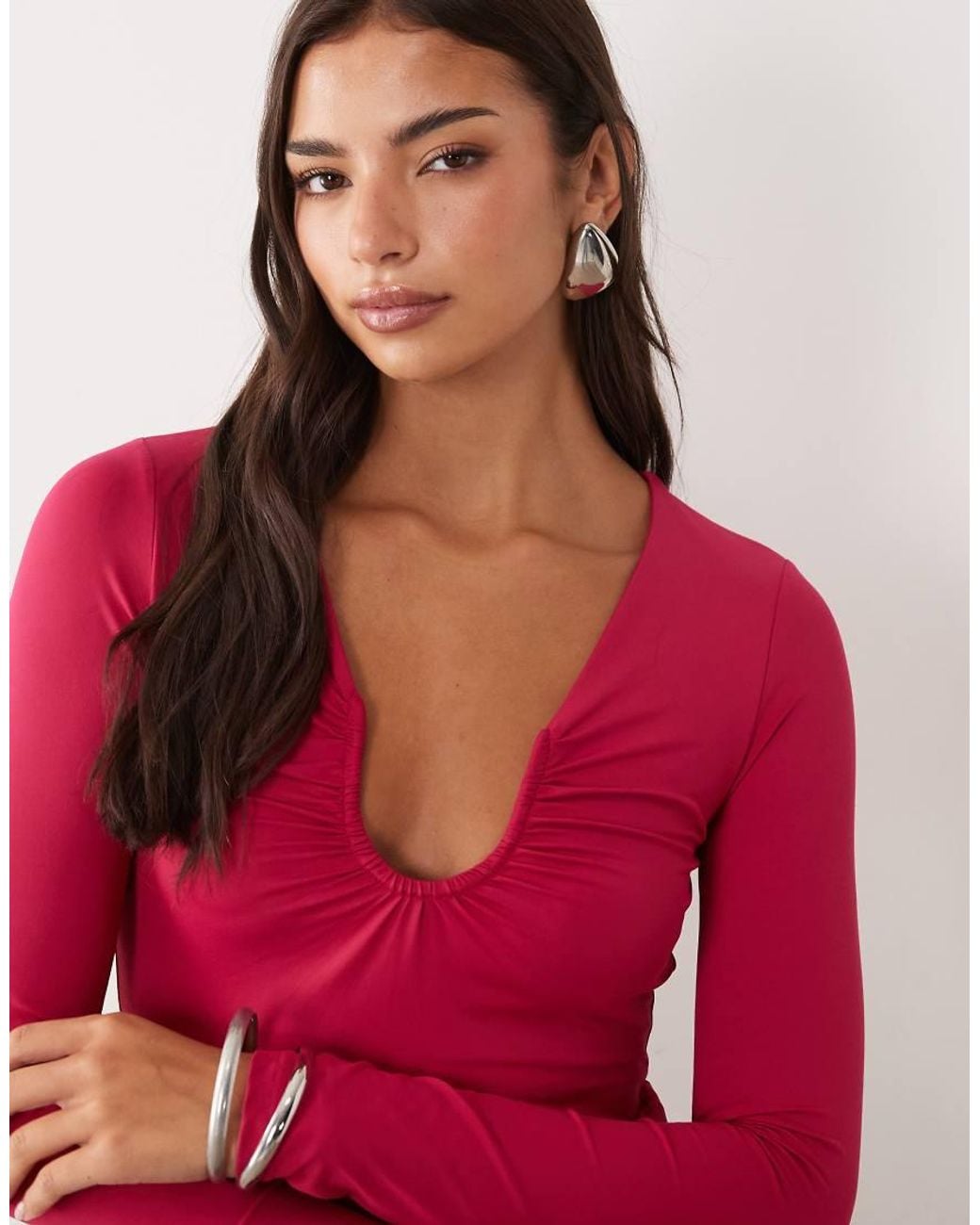 Top di ASOS in Red
