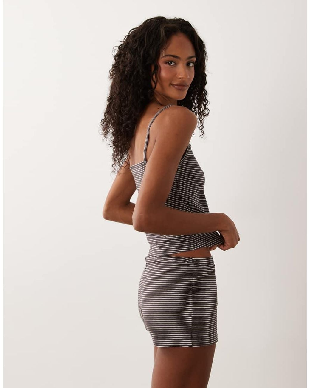 ASOS Brown Mix & Match Cheeky Shorts