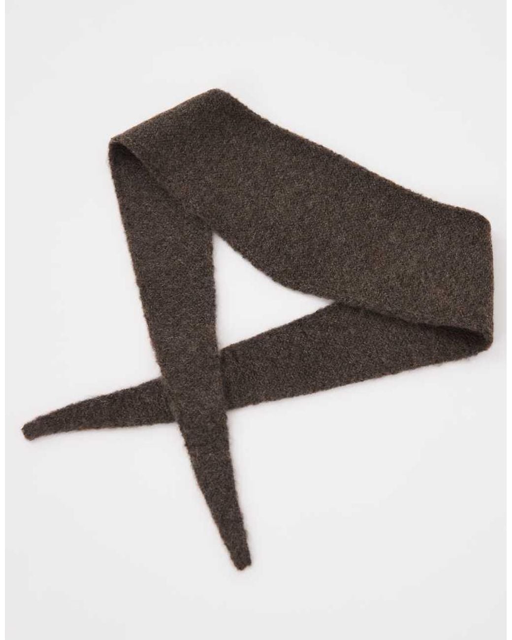 Gina Tricot Natural Mini Knit Neck Scarf