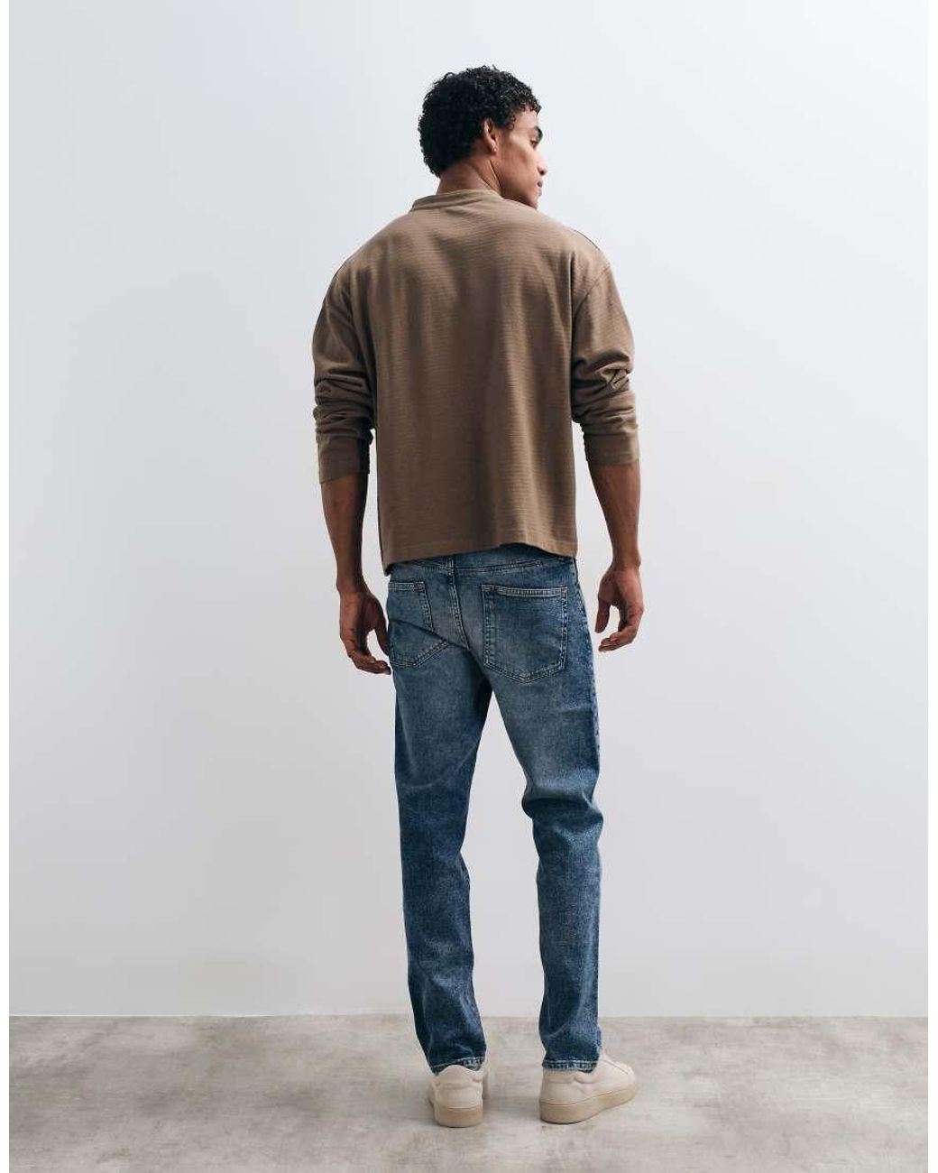 ASOS Gray Slim Jeans for men