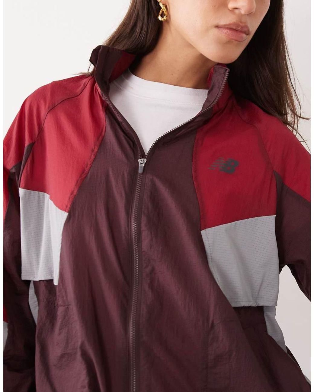 New Balance Red Rc Jacket