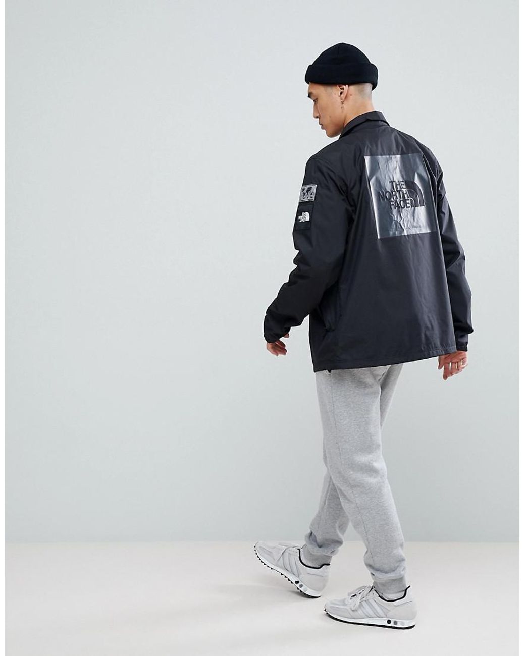 The North Face International Limited Capsule Coach Jacket Flag Lining In  Black for Men | Lyst