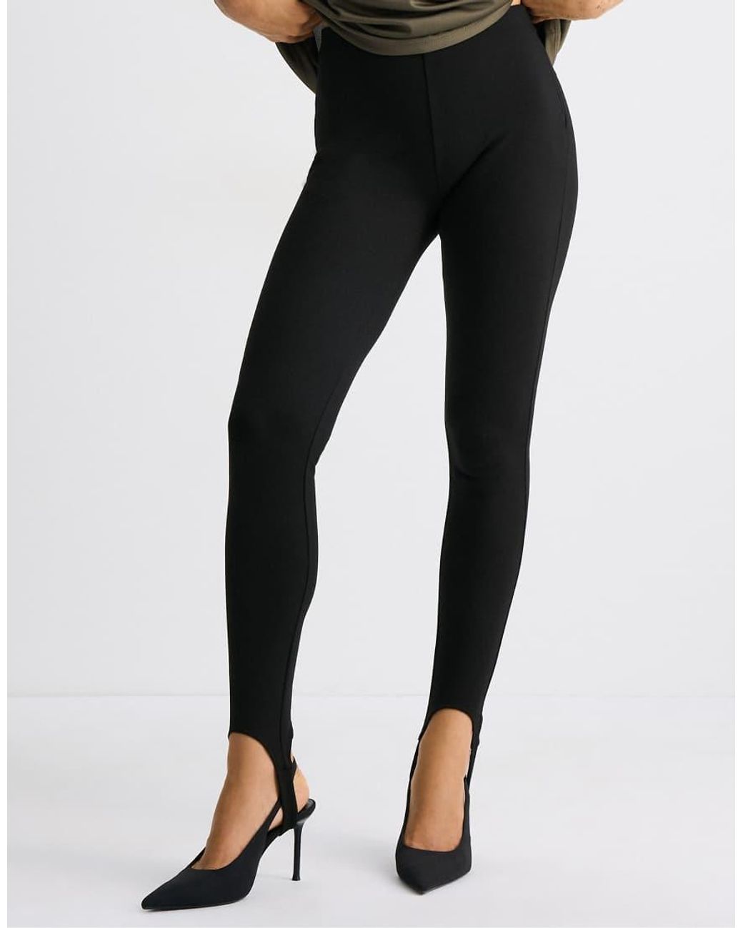 Stradivarius Black Leggings