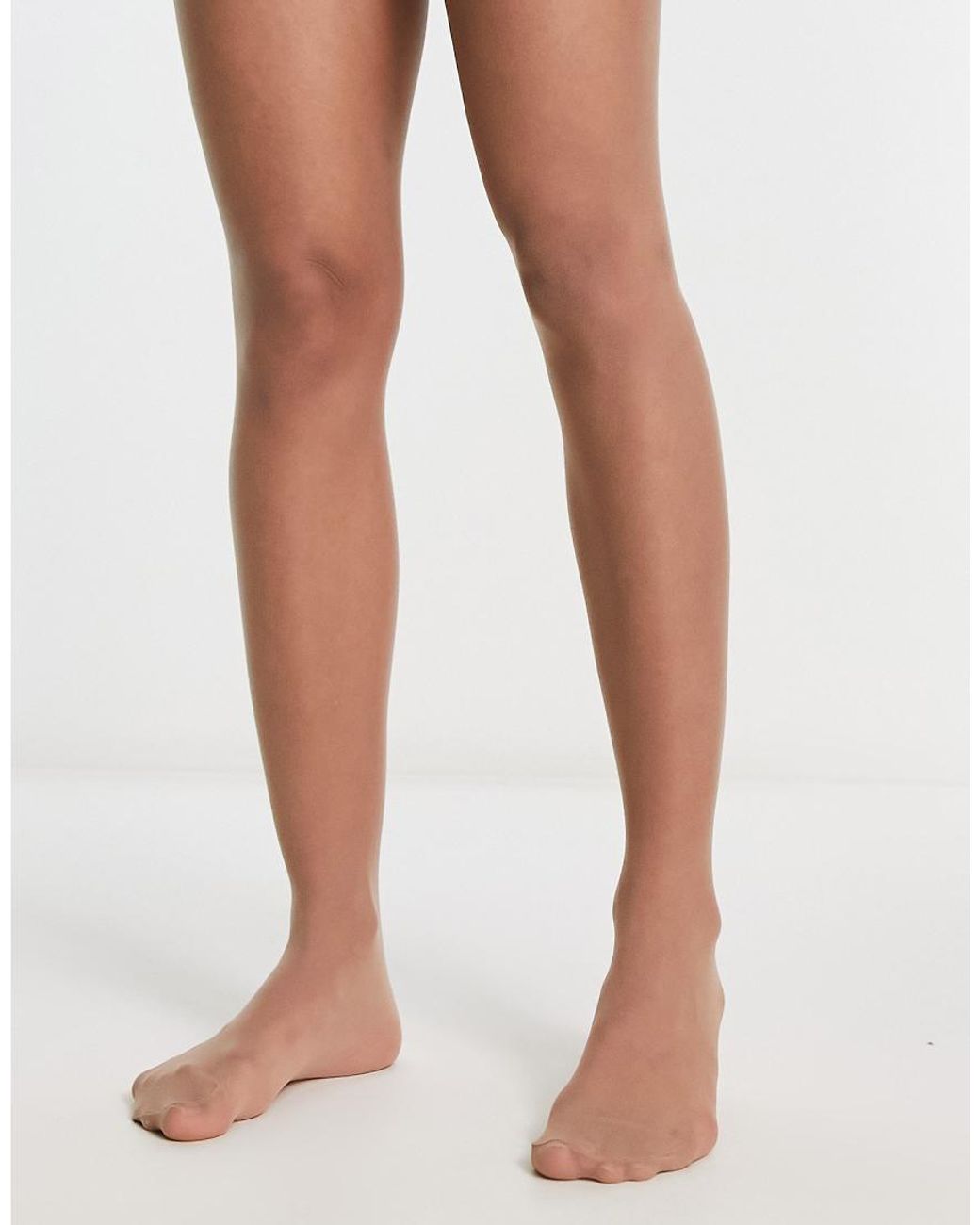 Lindex White 4 Pack 20 Denier Matte Tights