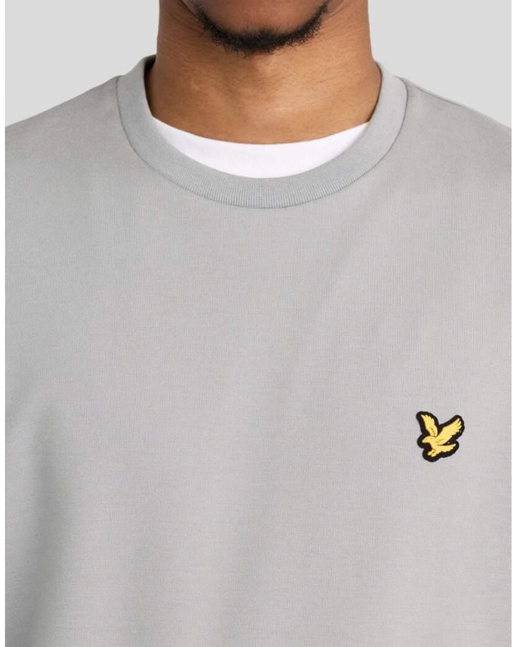 Lyle & Scott Gray Sports Lightweight Sweatshirt for men