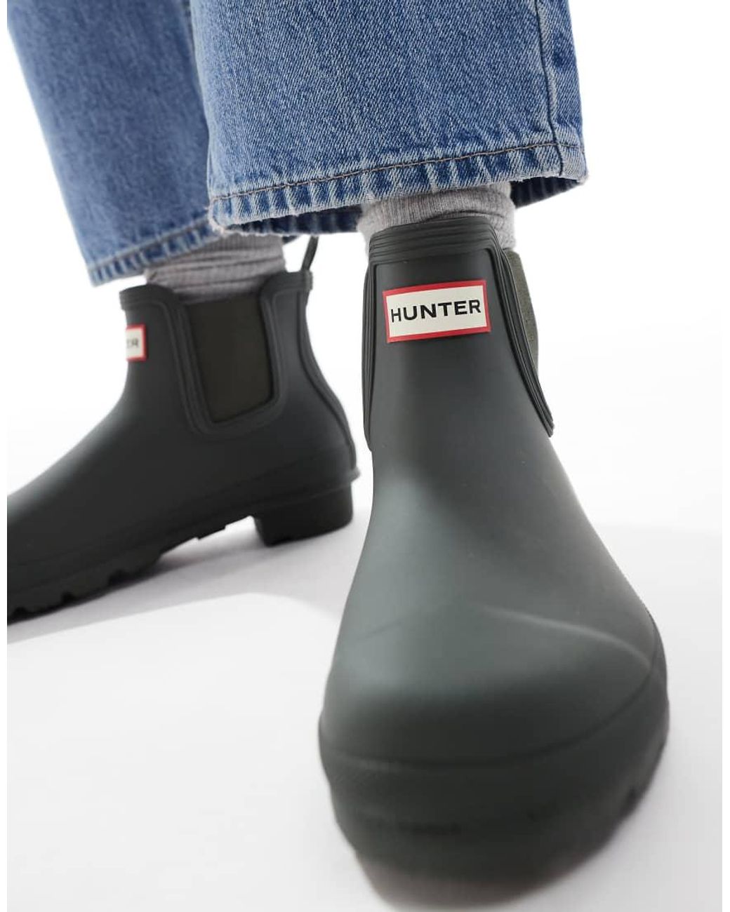 Hunter Blue Original Chelsea Boot