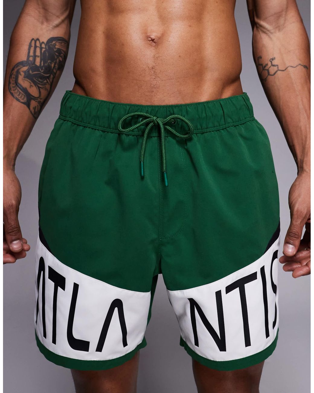 Short ASOS pour homme en coloris Green