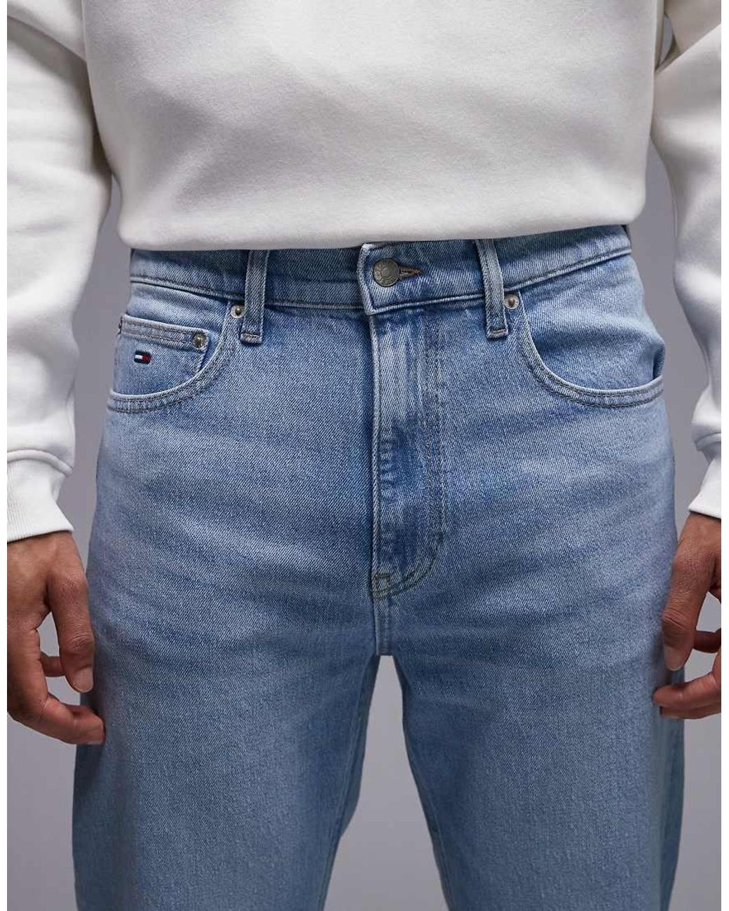 Tommy Hilfiger Blue Otis Regular Straight Fit Jeans for men