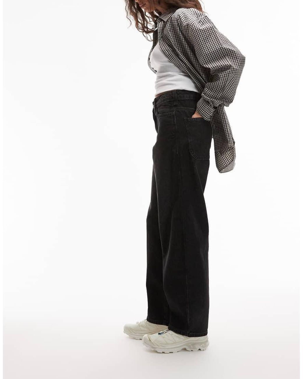 Dickies Black Loose Tapered Work Jeans