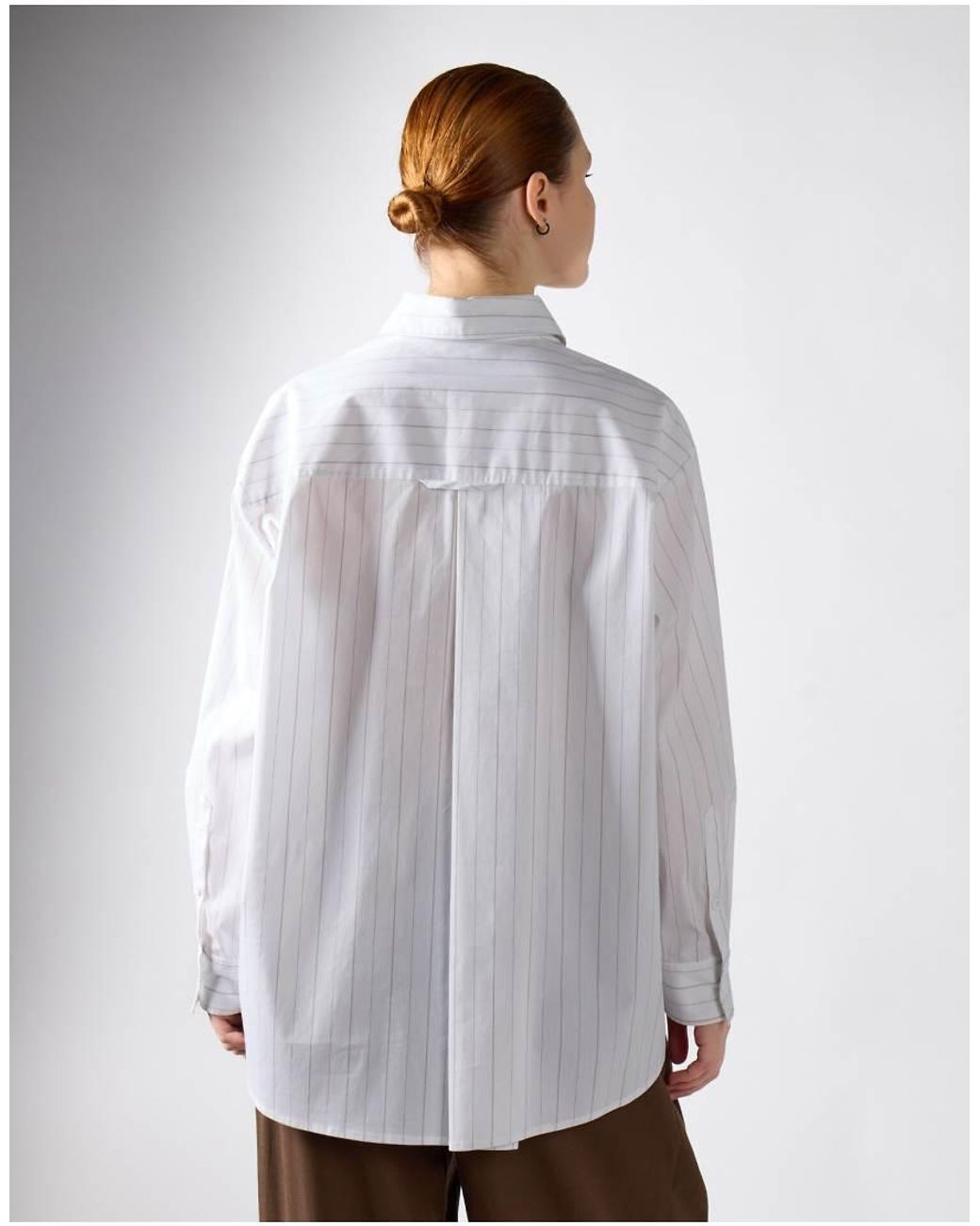 NARRATED Gray Relaxed Fit Button-Up Shirt