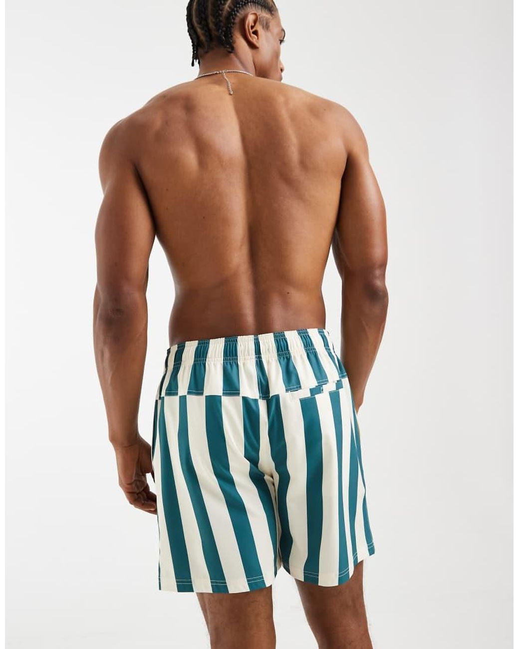 Cotton On Blue Strect Swim Shorts for men