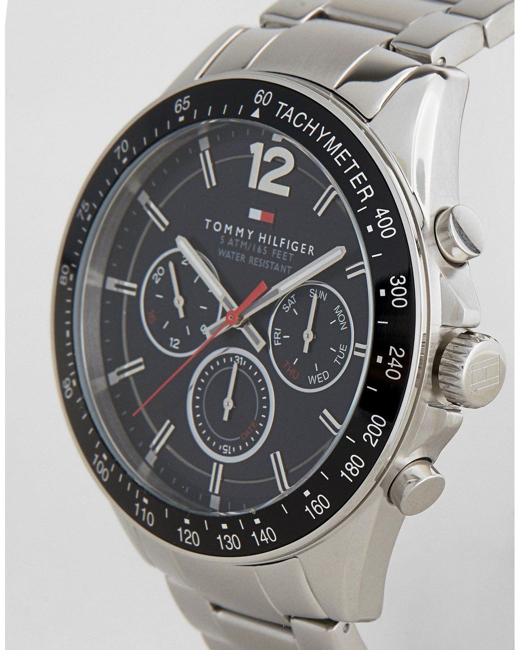 Tommy Hilfiger – 1791104 Luke – Uhr mit silbernem Armband in Mettallic für  Herren | Lyst DE