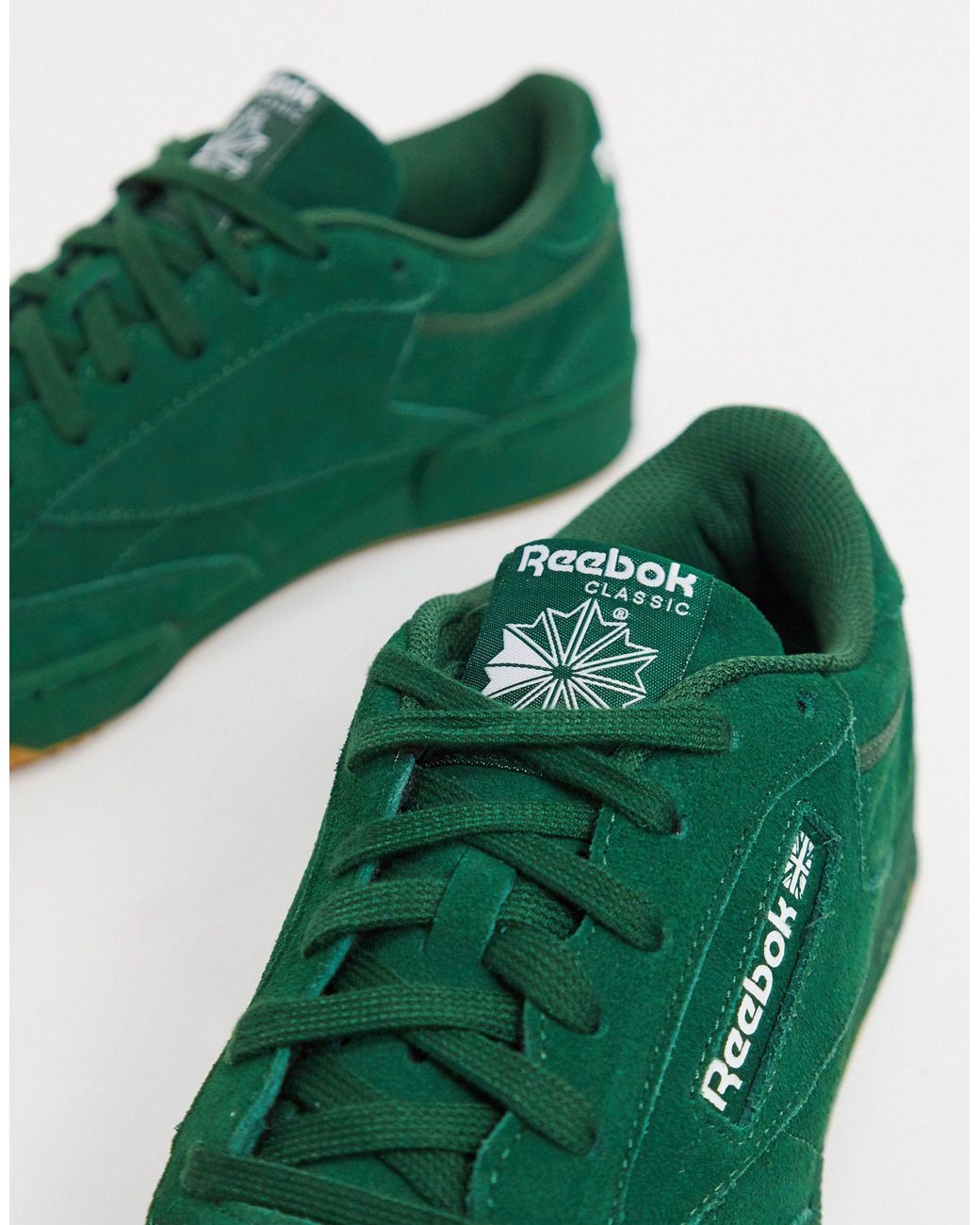 Reebok Club C 85 Sneakers in het Groen voor heren | Lyst NL