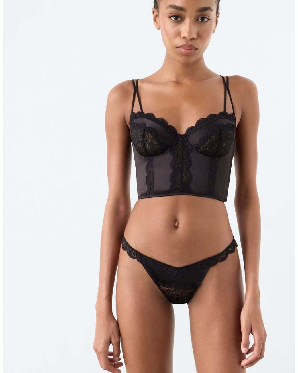 Intimissimi Black Everyday Luxury Balconette Bustier