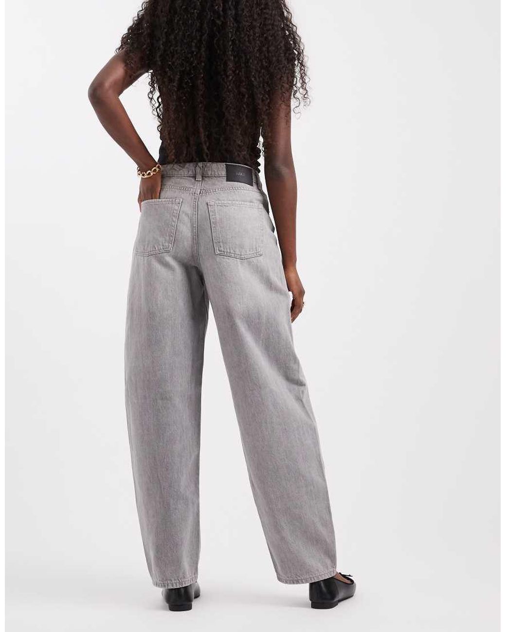 JJXX Gray Fuji Barrel Fit Jeans