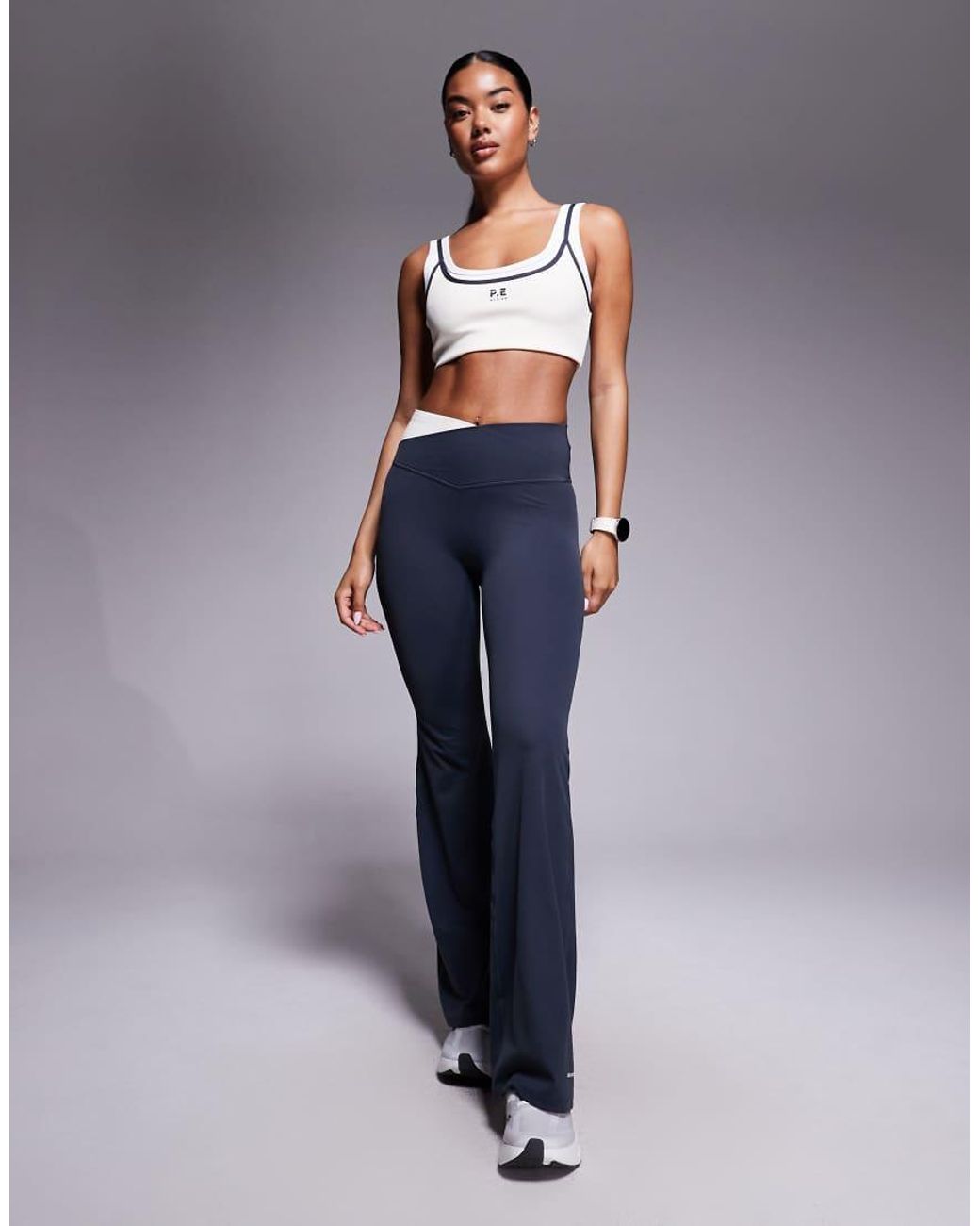P.E Nation White Forward Crop