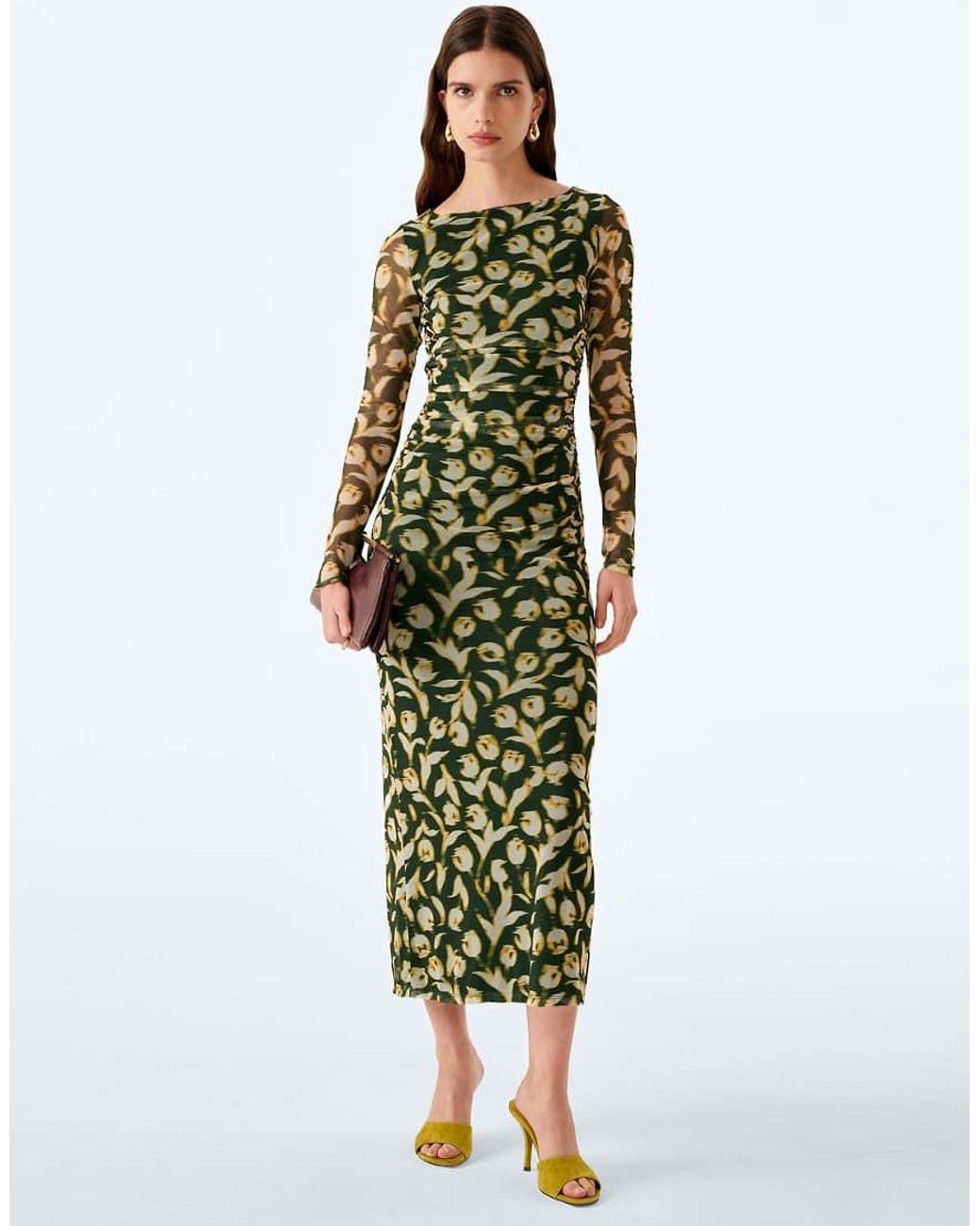 OMNES Green Hollis Dress