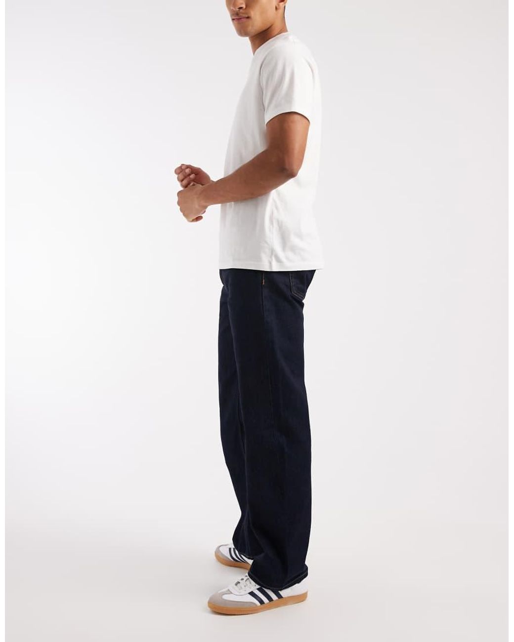 Calvin Klein Blue 90s Straight Jeans for men
