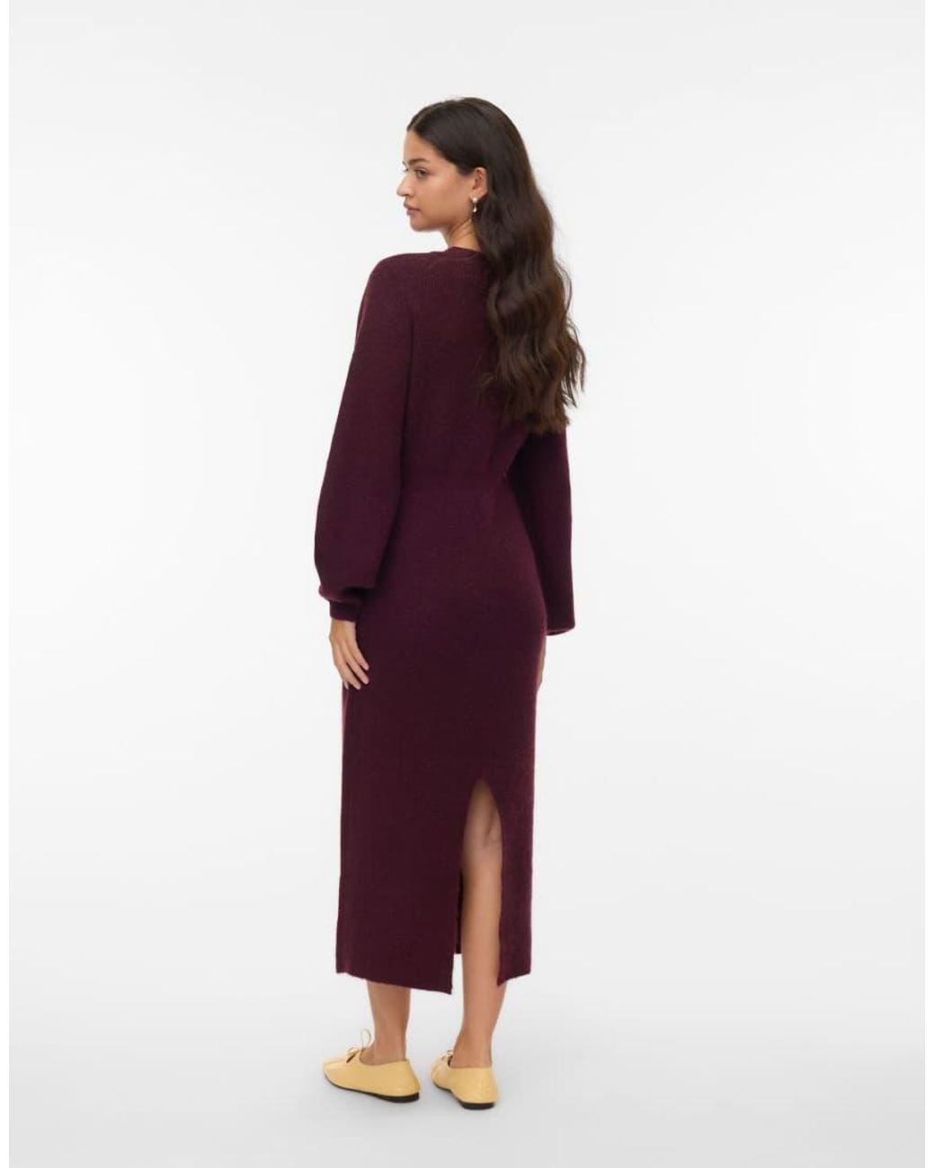 Vero Moda Red Knitted Dress