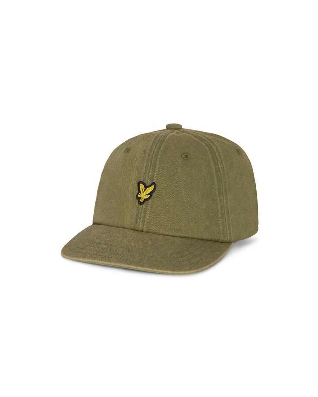Lyle & Scott Green Headwear Washed Cap for men
