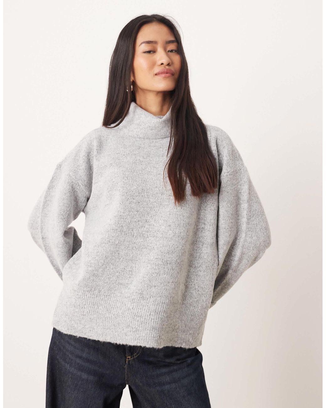 Vila Gray – strickpullover