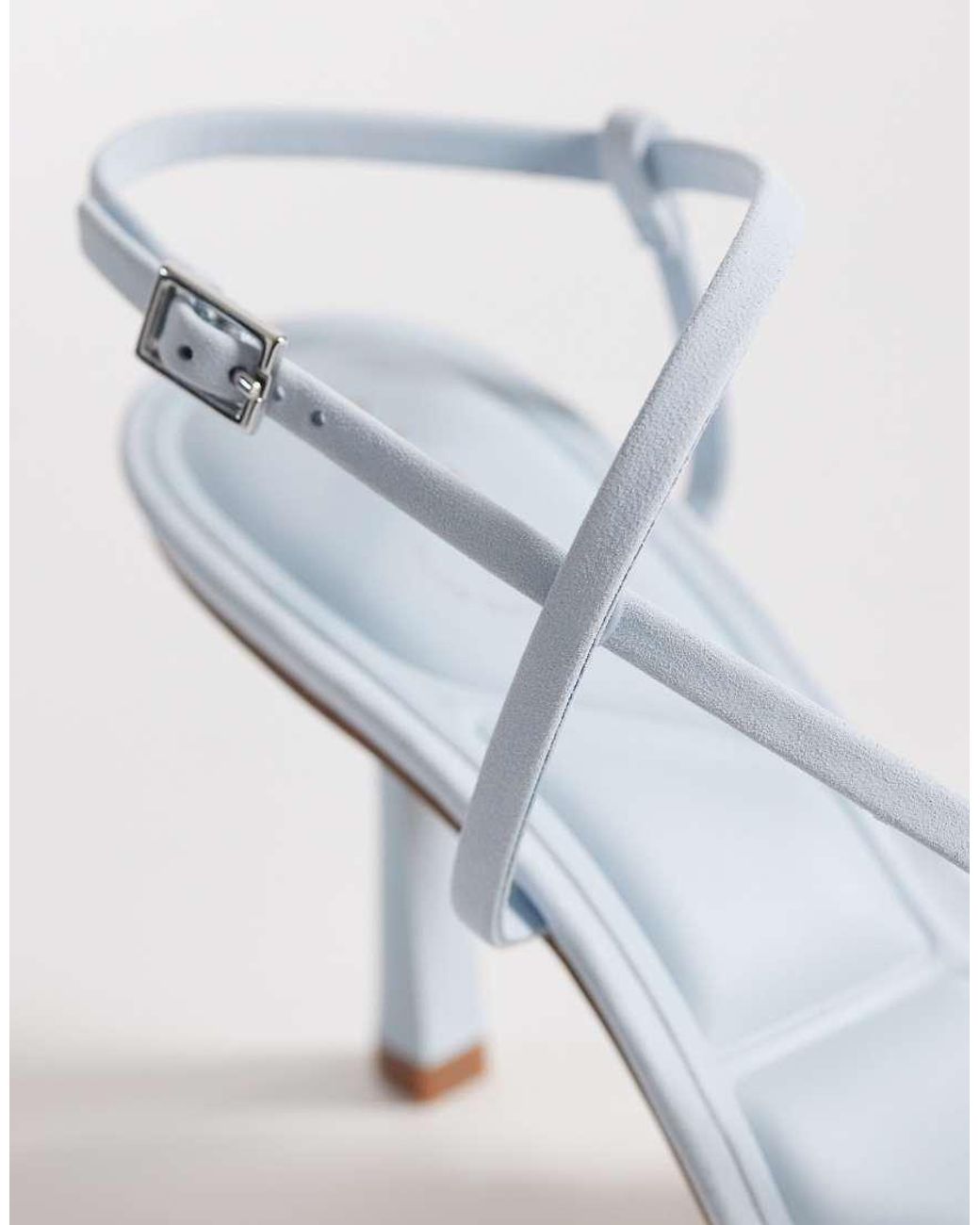 ALDO White Nallia Strappy Heeled Sandal