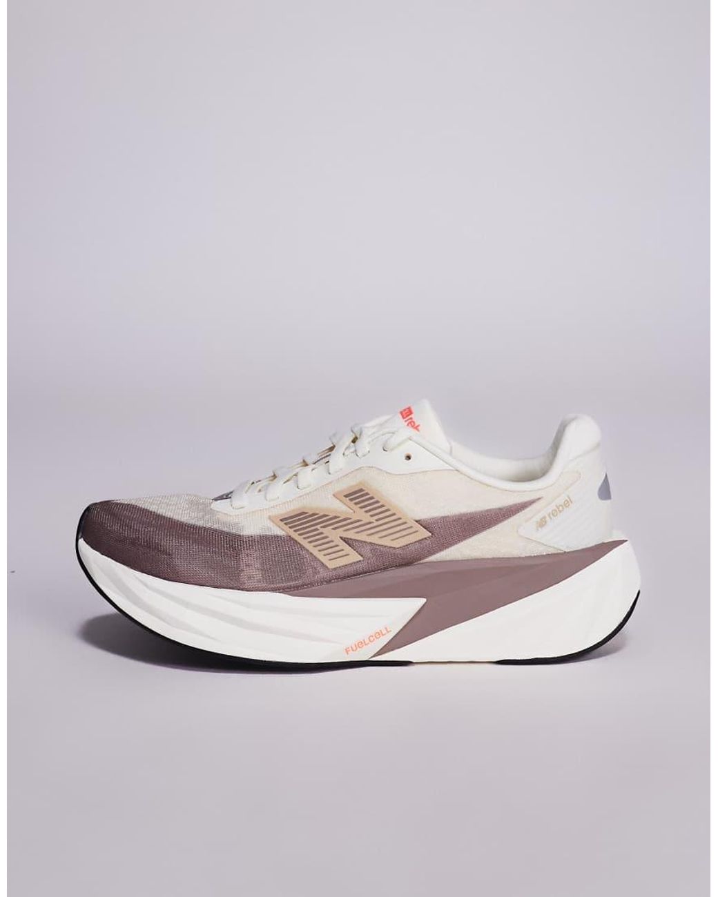 New Balance Brown Fuelcell Rebel V5 Running Trainers