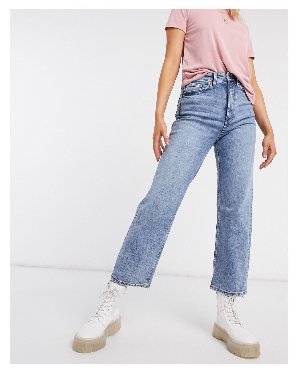 Monki Denim Zami Super High Waist 