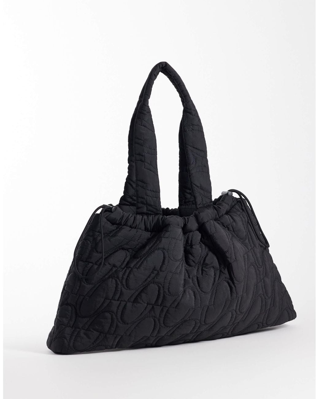 4505 Black – gesteppte tragetasche