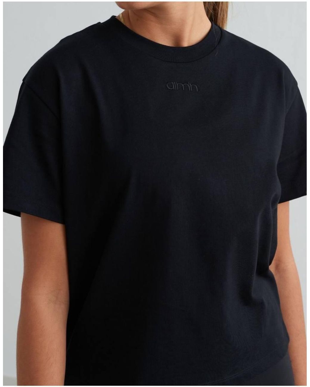 Aim'n Black Boxy T-Shirt