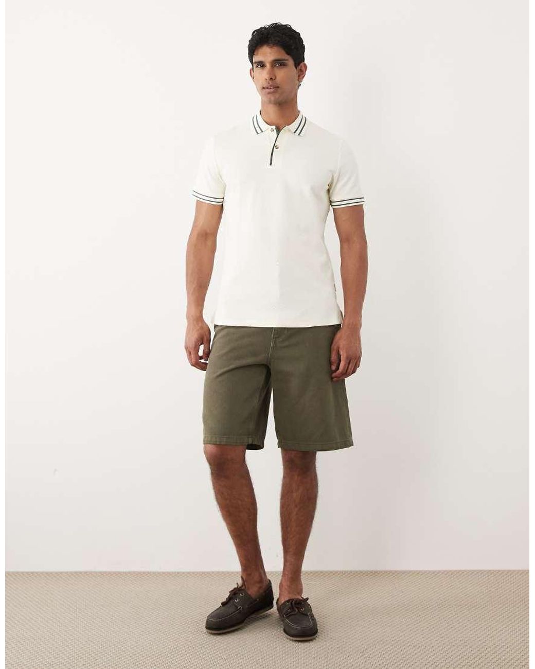 Blend Natural 100% Cotton Regular Fit Polo for men