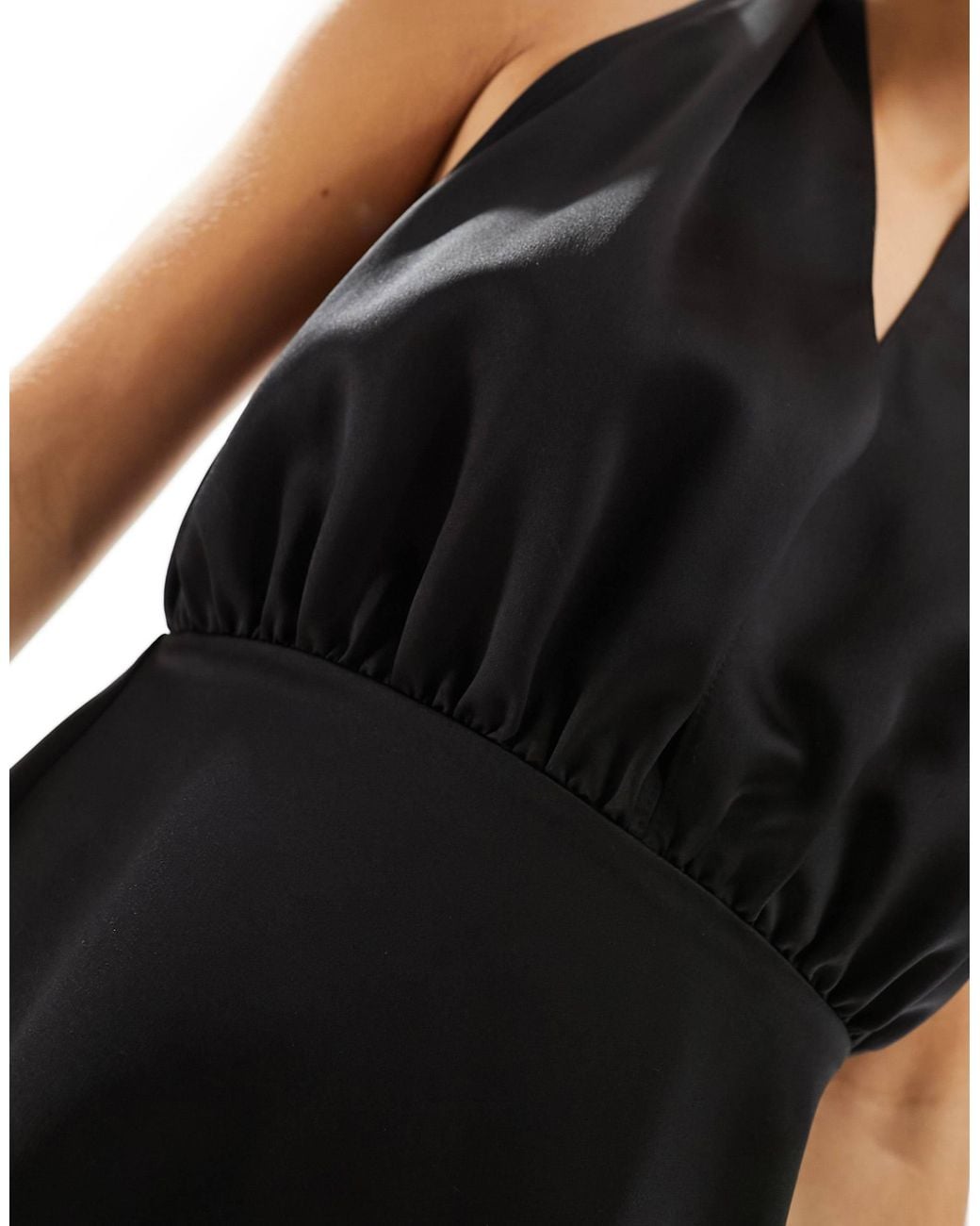 Robe Cami Dentelle Noire Miss Selfridge Taille 12 - Dos Dentelle, Courte, Neuve Avec étiquettes