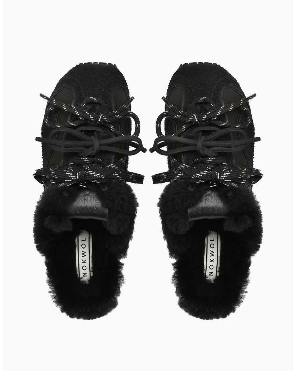 Nokwol Black Beat Mules