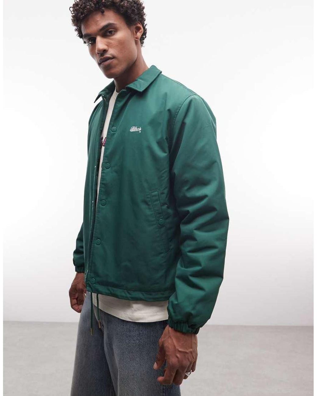 BLKVIS Green Coach Jacket for men