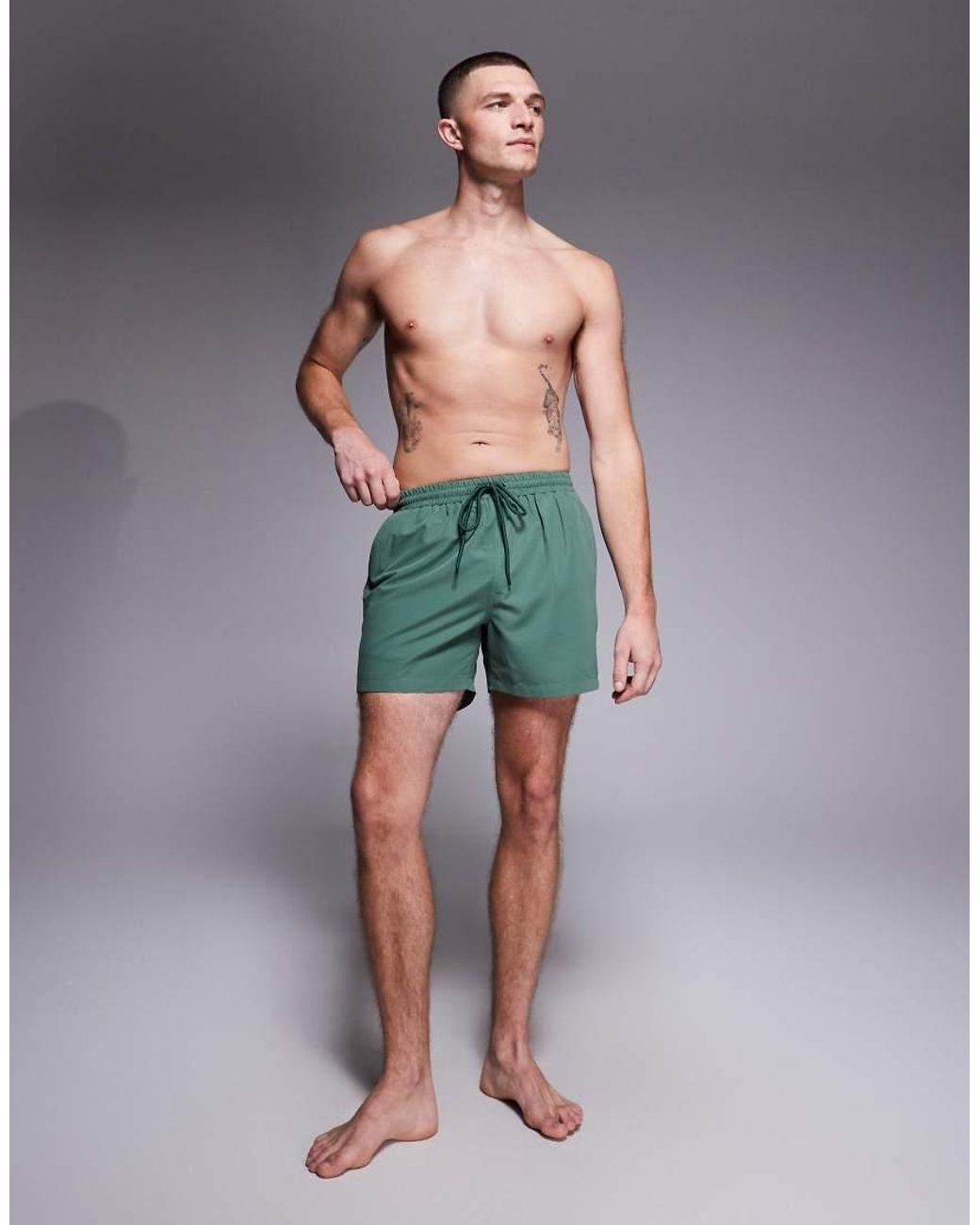 South Beach Green Swimshort for men
