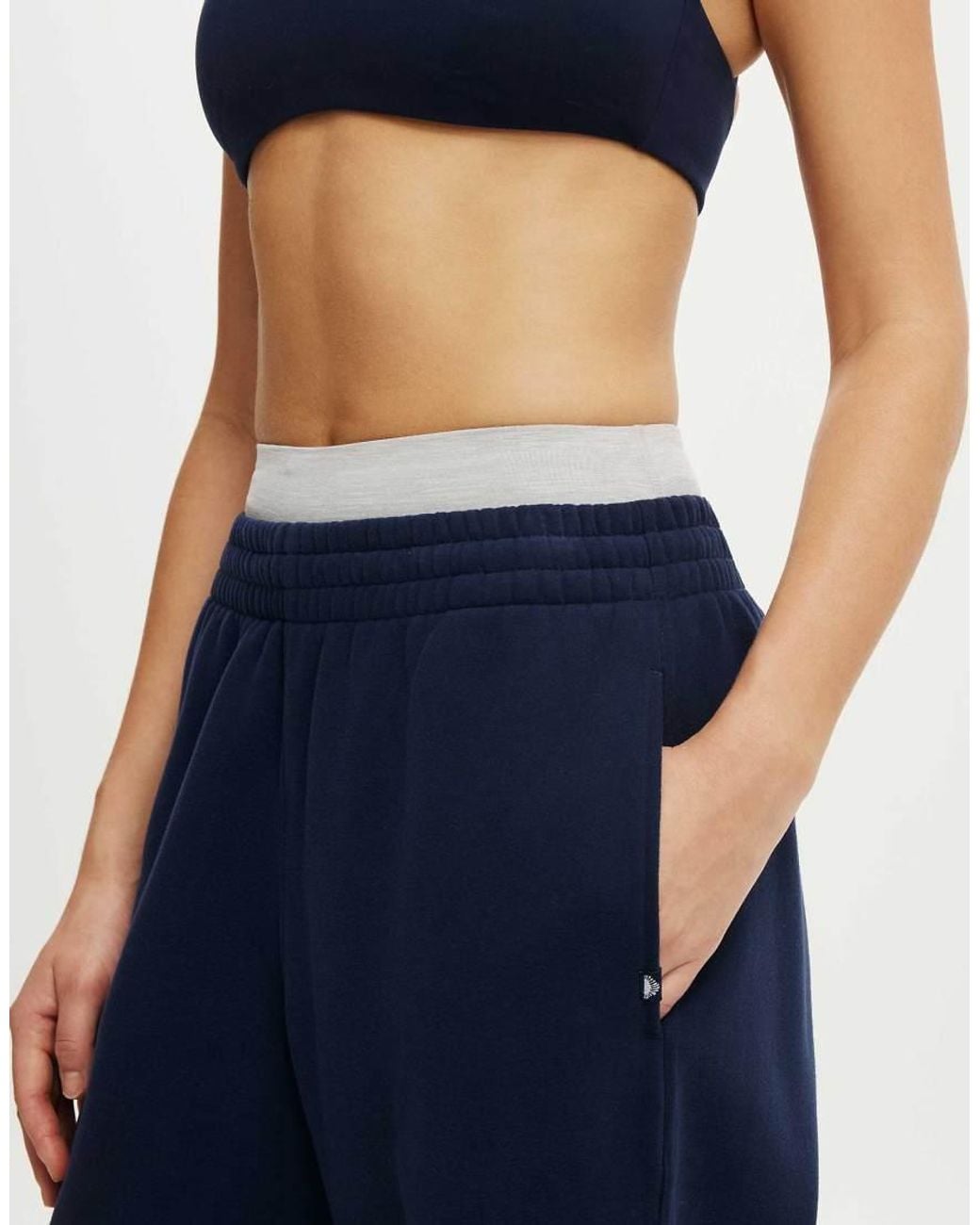Cotton On Blue Plush Boyfriend Jogger