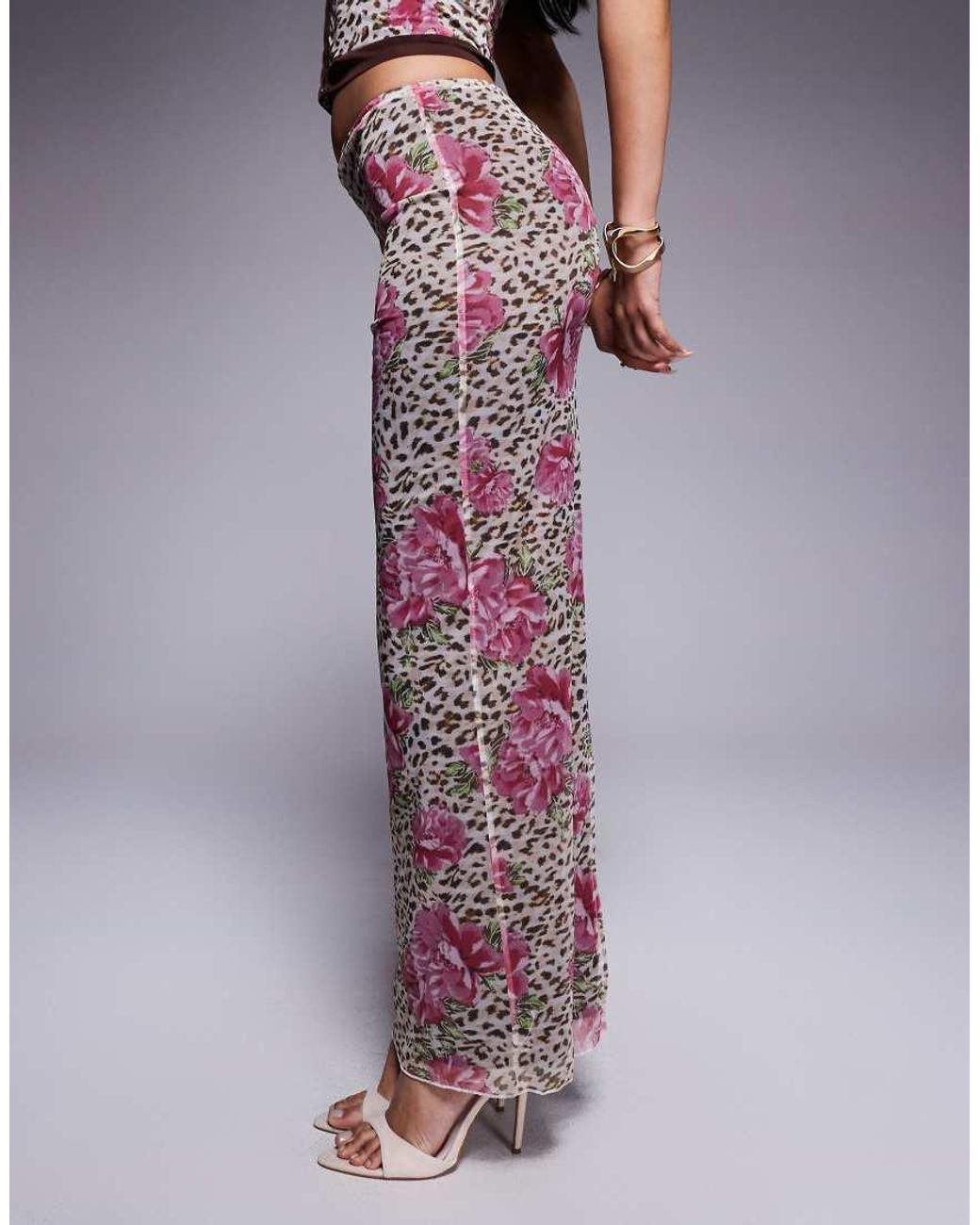 Gonna Lunga di Princess Polly in Purple