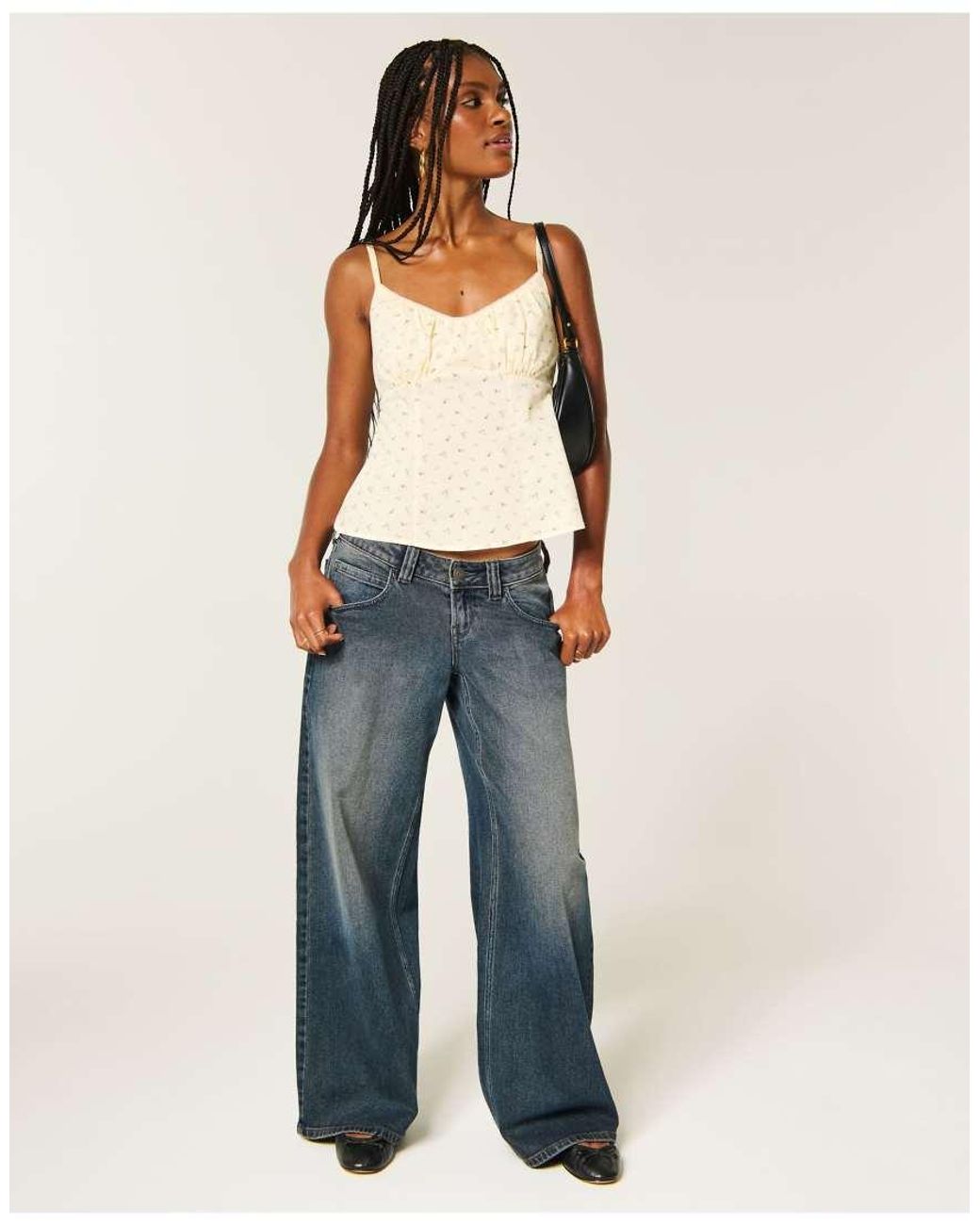 Hollister Yellow Slim Cami