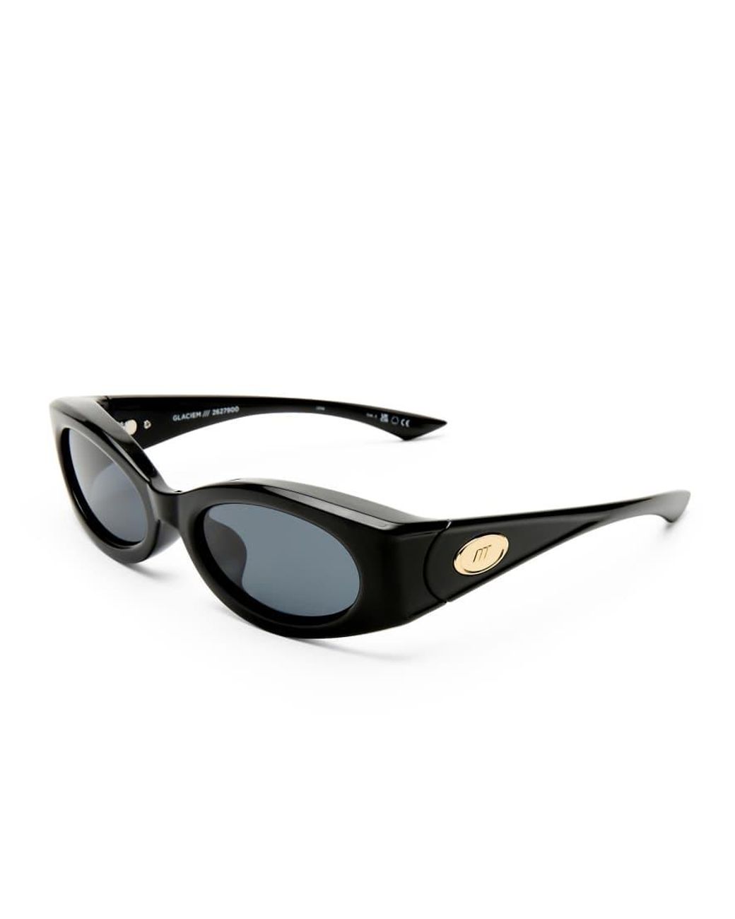 Le Specs Brown Glaciem Slim Sunglasses