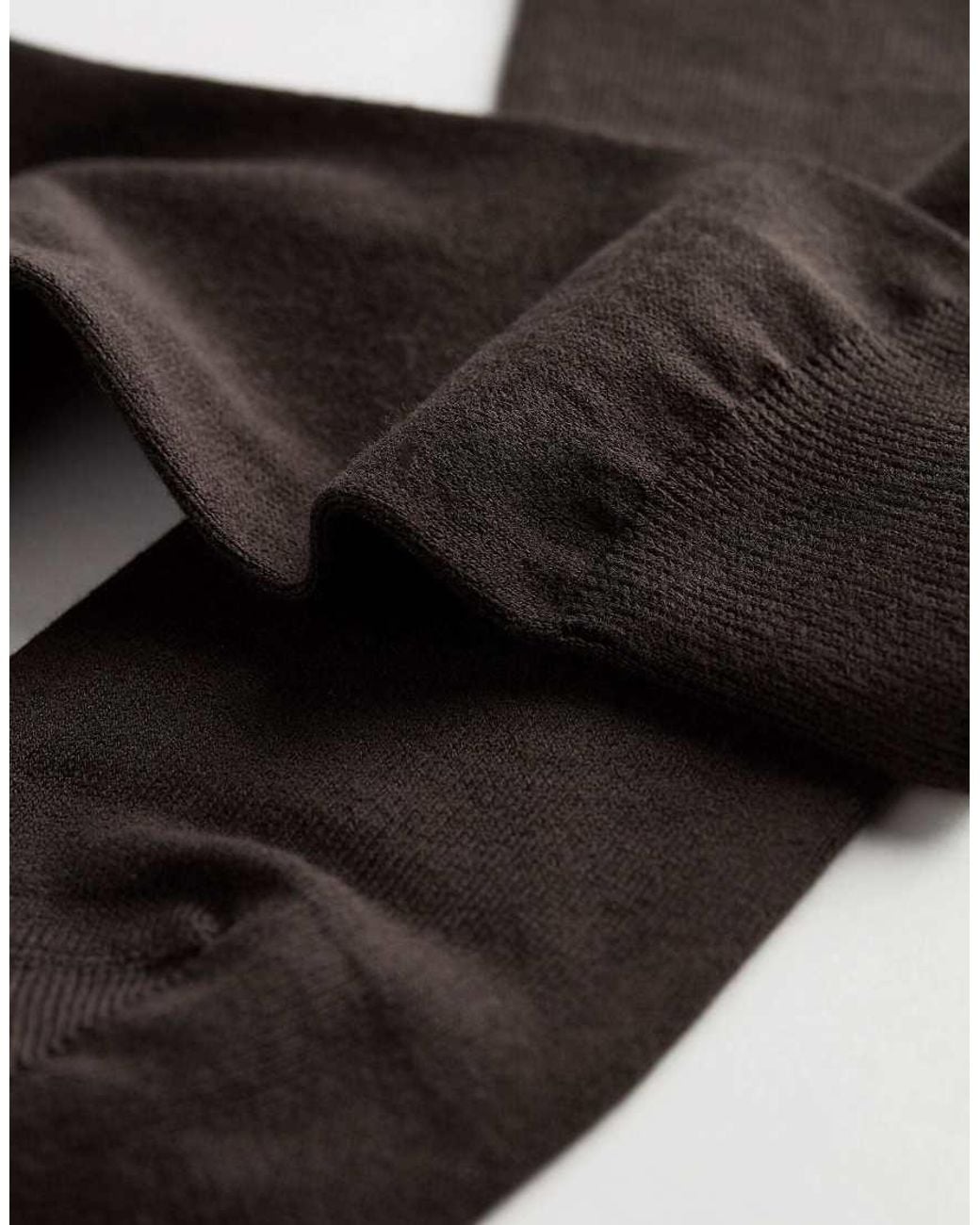 Intimissimi Black Short Warm Cotton Socks for men